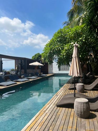 Restaurant - piscine